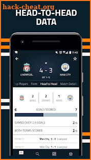 Goal Live Scores screenshot
