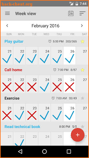 Goal Tracker & Habit List screenshot