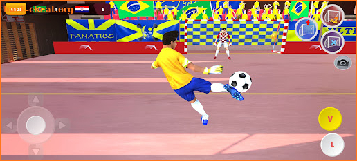 Goalie Wars Football Indoor screenshot