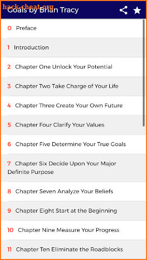 Goals by Brian Tracy screenshot