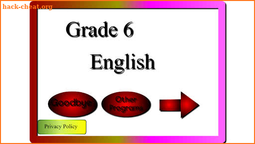 GOBE Grade 6 English screenshot