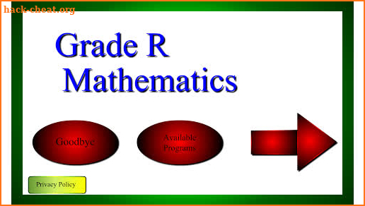 GOBE Mathematics Grade R screenshot