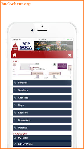 GOCA Conference screenshot