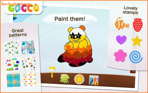 Gocco Zoo - Paint & Play screenshot