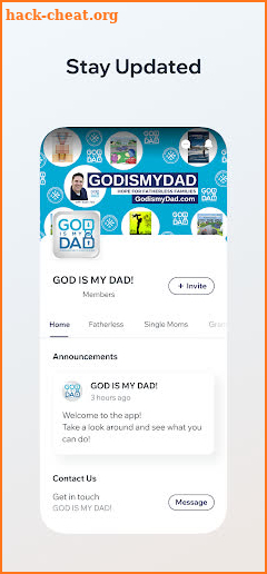 God is my Dad screenshot