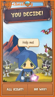 GOD OF MAGIC - Choose your own adventure gamebook screenshot