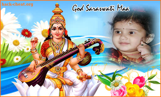 God Saraswati Maa Photo Frames screenshot