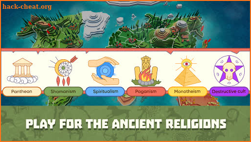 God Simulator. Sandbox strategy game Religion Inc. screenshot