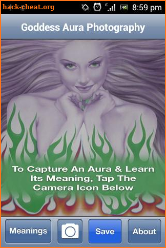 Goddess Aura Photography app screenshot