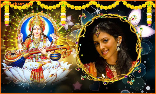 Goddess Saraswati Photo Frames HD screenshot