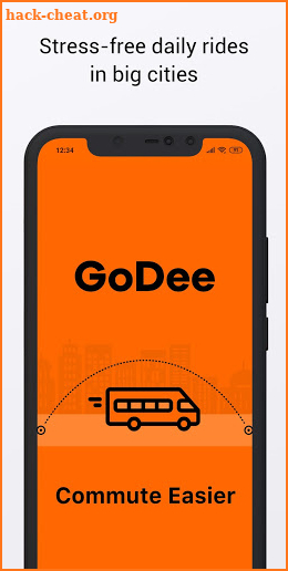 GoDee — shuttle bus booking screenshot