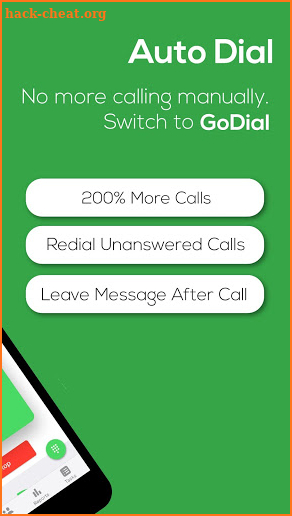 GoDial Automatic Call Dialer, CRM & Bulk Messenger screenshot