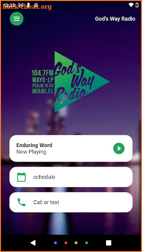 God's Way Radio - 104.7 WAYG screenshot