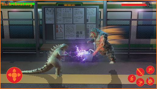 Godzilla & Kong city destruction: Godzilla games screenshot