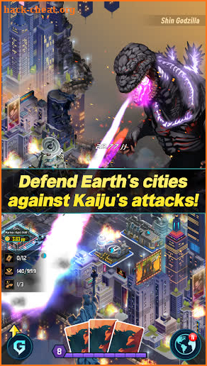Godzilla Defense Force screenshot