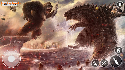 Godzilla Monster vs Kong City screenshot