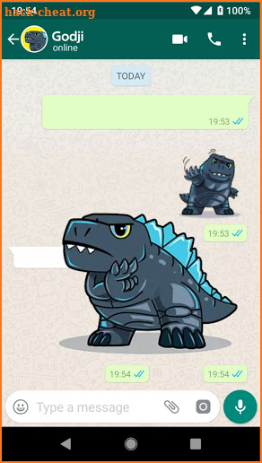 Godzilla Stickers (Animated) screenshot