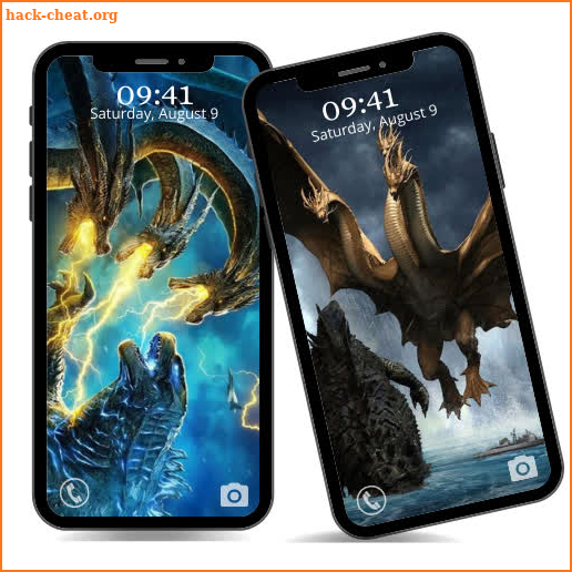 Godzilla vs King Ghidorah Wallpaper App screenshot