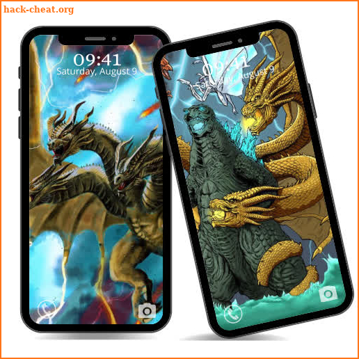 Godzilla vs King Ghidorah Wallpaper App screenshot