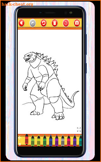 Godzilla Vs Kong Coloring Book screenshot