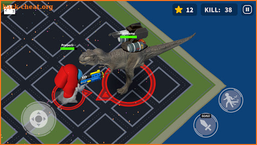Godzilla vs Kong : Tyrannosaurus invasion screenshot