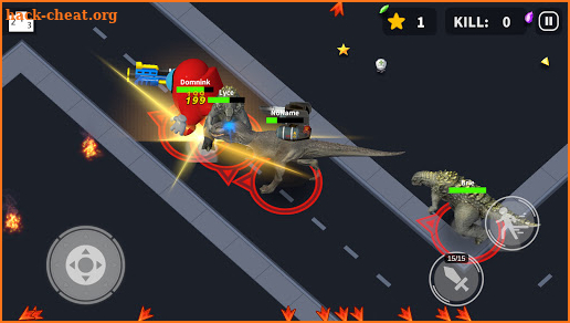 Godzilla vs Kong : Tyrannosaurus invasion screenshot