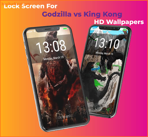 Godzilla Wallpapers Lock Screen-King vs Godzilla screenshot
