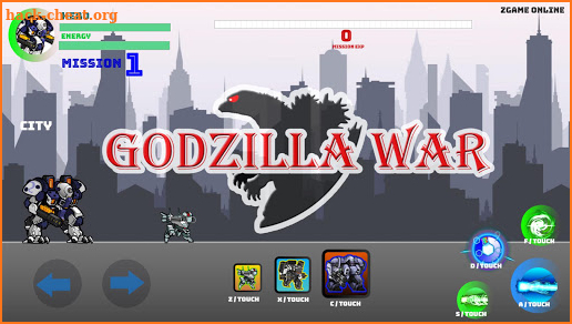 Godzilla War screenshot
