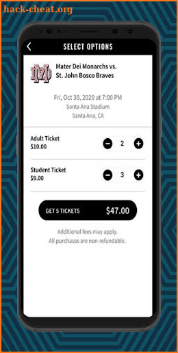 GoFan Guide School Tickets screenshot