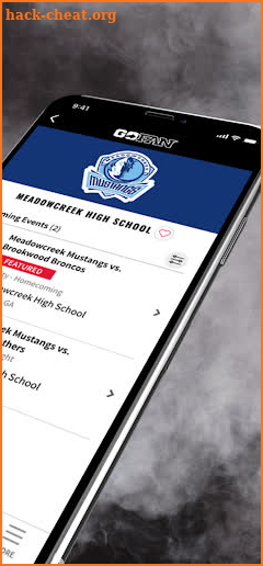 GoFan High School of Tickets screenshot
