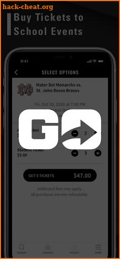 GoFan High School Tickets screenshot