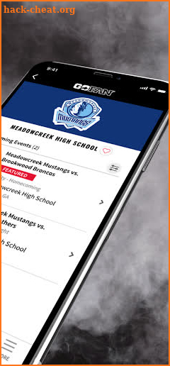 GoFan High-School Tickets App screenshot