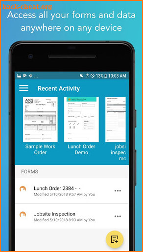 GoFormz Mobile Forms & Reports screenshot