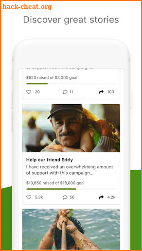 GoFundMe - Crowdfunding & Fundraising screenshot