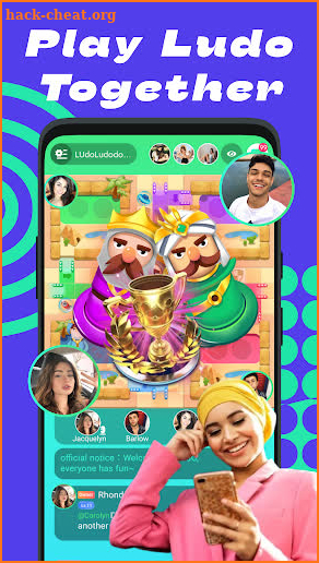 GOGO-Chat room&ludo games screenshot