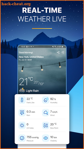 GoGo Weather - Accurate Weather Forecast & Widget screenshot