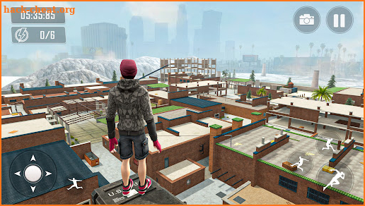 Going Up Parkour Game: Rooftop screenshot