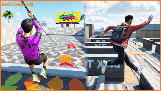 Going Up Parkour Only Rooftop screenshot