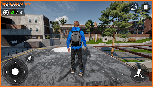 Going Up Rooftop Parkour Games screenshot