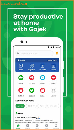 Gojek - Ojek Taxi Booking, Delivery and Payment screenshot