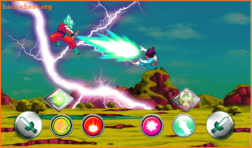Goku saiyan battle warrior screenshot