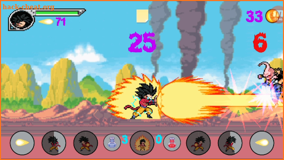 Goku Saiyan Final Battle screenshot