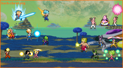 Goku super saiyan fight screenshot