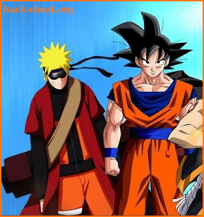 Goku VS Naruto Wallpaper screenshot