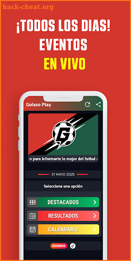 Golazo Play screenshot