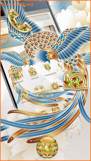 Gold Bird Theme screenshot
