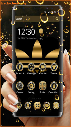 Gold Clover Sports Theme screenshot