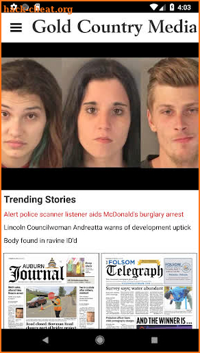 Gold Country Media News screenshot