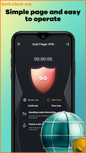 Gold Finger VPN screenshot