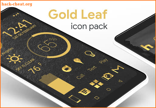 Gold Leaf - Icon Pack (Pro Version) screenshot